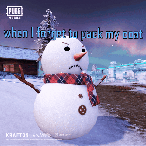 Freezing Mobile Game GIF by Official PUBG MOBILE