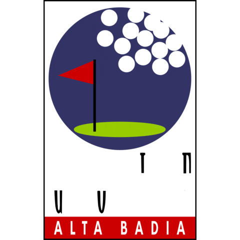 Golf Alta Badia Sticker