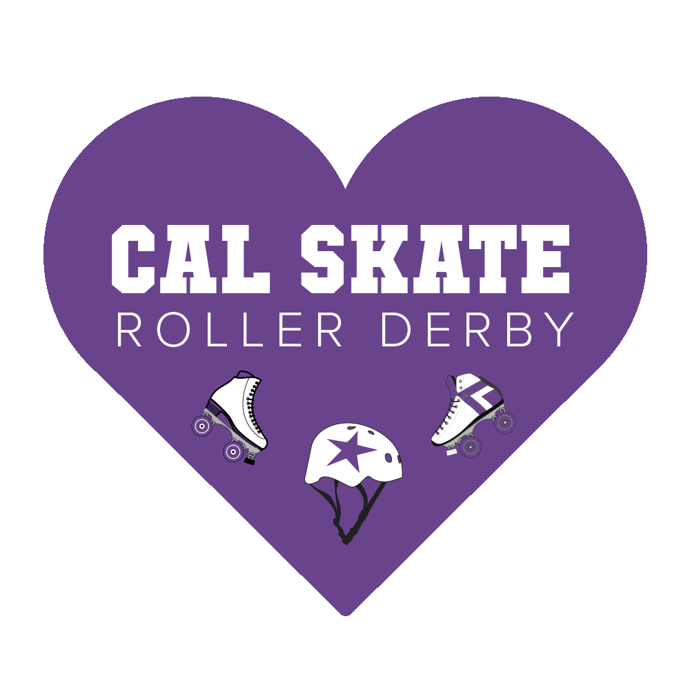 Pride Roller Skate Sticker by Cal Skate Roller Derby for iOS & Android GIPHY