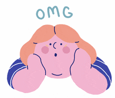 Oh My God Wow GIF by Marie Boiseau