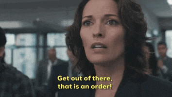 Get Out Of There Fbi GIF by CBS