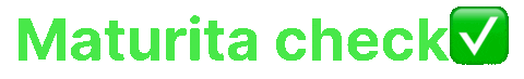 EASYMATURITA Sticker