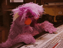 Recording Sesame Street GIF by Muppet Wiki