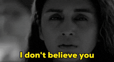 I Dont Believe You Black And White GIF by Applause Social