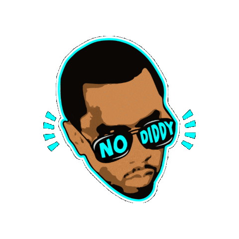 Oh No Diddy Sticker by @Phetus88