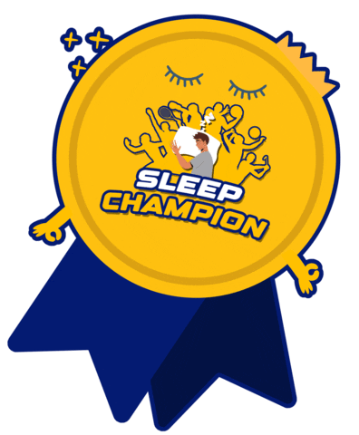 Sleep Champion Sticker by Uratex Philippines