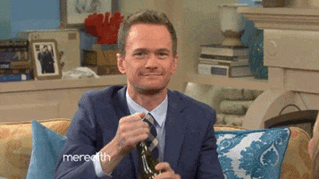 Neil Patrick Harris Drink GIF by The Meredith Vieira Show