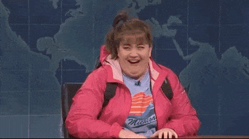 excited aidy bryant GIF by Saturday Night Live