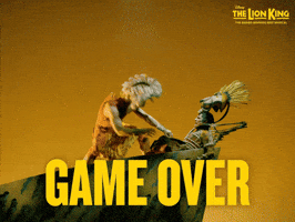 Game Over GIF by Disney On Broadway