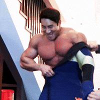 New trending GIF tagged anime muscles flexing my…