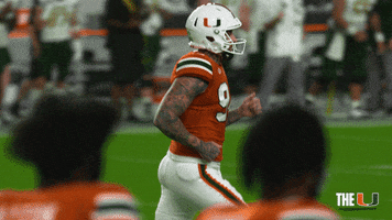 College Football GIF by Miami Hurricanes