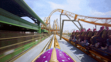 Roller Coaster Ride GIF by Universal Destinations & Experiences