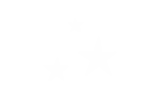 Three Stars Star Sticker