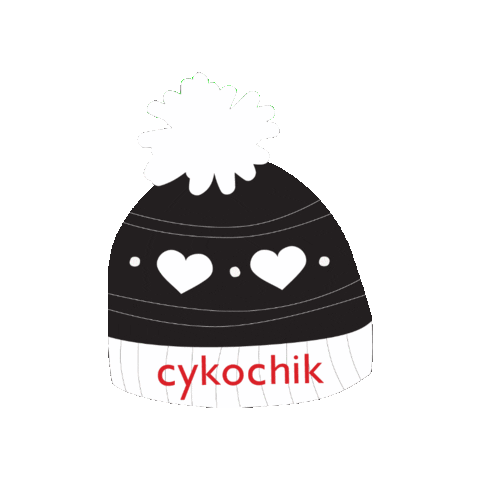 Winter Hearts Sticker by Cykochik