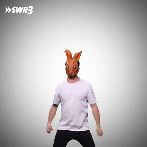 Dance Bunny GIF by SWR3
