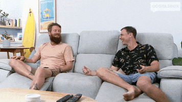 Friends Laughing GIF by Gogglebox Australia