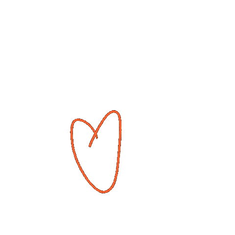 In Love Heart Sticker