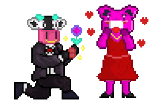 Propose Valentines Day Sticker by BaaOinkMoo Korean BBQ and Bar