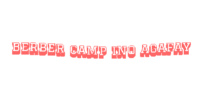 BERBER CAMP INO AGAFAY Sticker