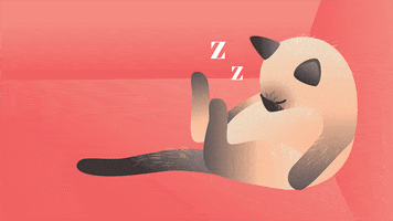Tired Happy Sunday GIF by Jackie Lay
