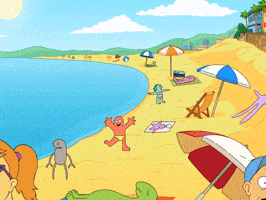 Summer Time GIF by Adult Swim