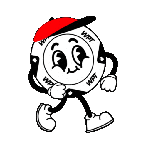 Poker Chip Sticker by World Poker Tour