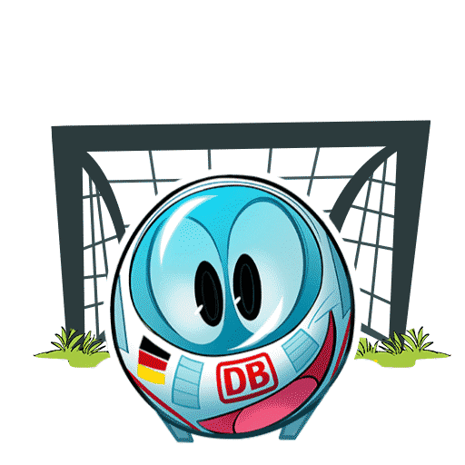 Ball Tor Sticker by Deutsche Bahn Personenverkehr