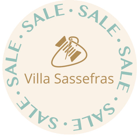 Sale Sticker by Villa Sassefras