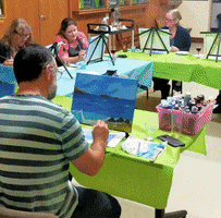 Paint And Sip GIF