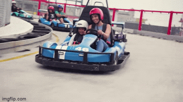 Fun Racing GIF by Clifton Hill Fun, Niagara Falls - Find & Share on GIPHY