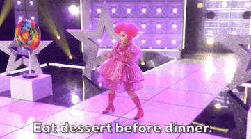 Sweet Tooth Dessert GIF by RuPaul's Drag Race