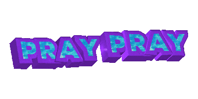 Pray Pray Sticker