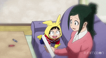 excited my hero academia GIF by Funimation
