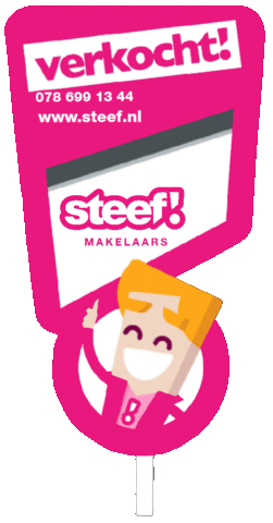 Makelaar Verkocht Sticker by Steef! Makelaars