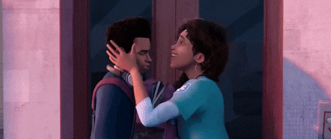 Mom Kiss Gif By Spider-Man: Into The Spider-Verse