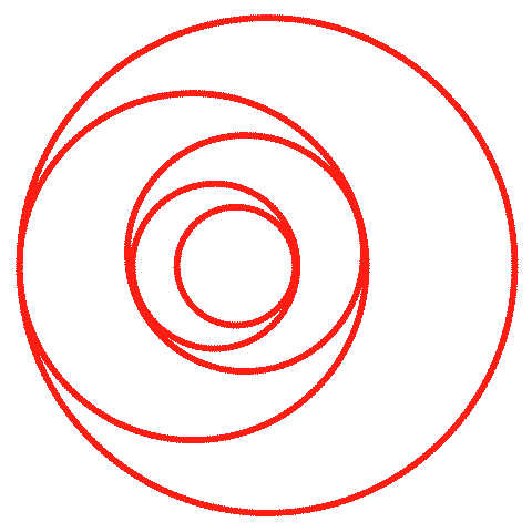 Circle Sticker by Mirage Studio