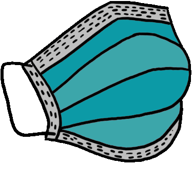 Grace Mandeville Mask Sticker