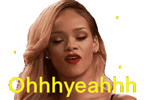 Rihanna Yes Sticker