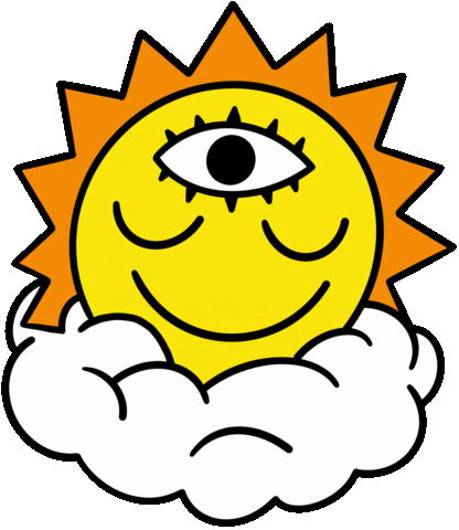 Third Eye Smiling Sticker by wokeface