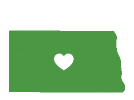 Home Is Where The Heart Is Sticker by BismarckStateCollege