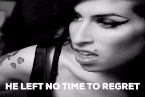 Back To Black Lyrics GIF by Amy Winehouse