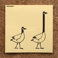 Post It Note Canada Goose GIF by Ricky Trickartt