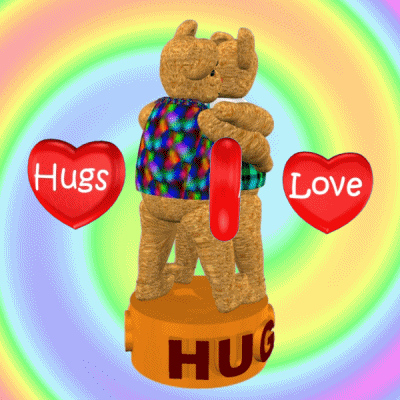 Hug For You Teddy Bear GIF