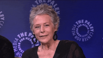 the walking dead smile GIF by The Paley Center for Media