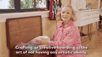 crafting ah205 GIF by truTV’s At Home with Amy Sedaris