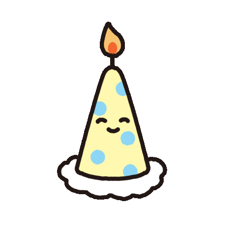Birthday Candle Sticker