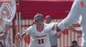 Lacrosse Womens GIF by USC Trojans