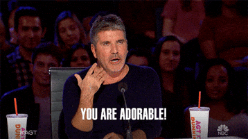 You Are Adorable Simon Cowell GIF by America's Got Talent's Got Talent