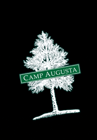 CampAugusta logo tree camp summercamp GIF