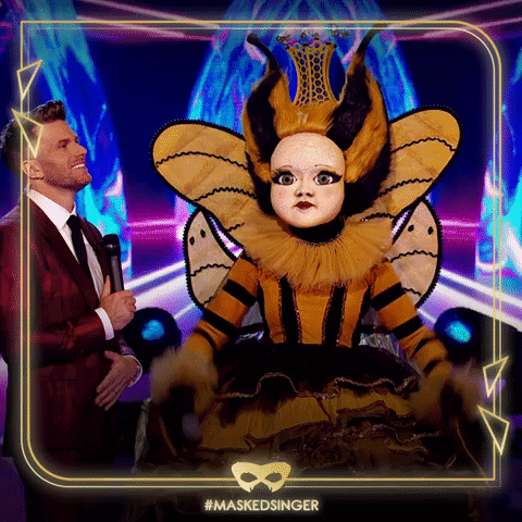 Queen Bee GIF by The Masked Singer UK